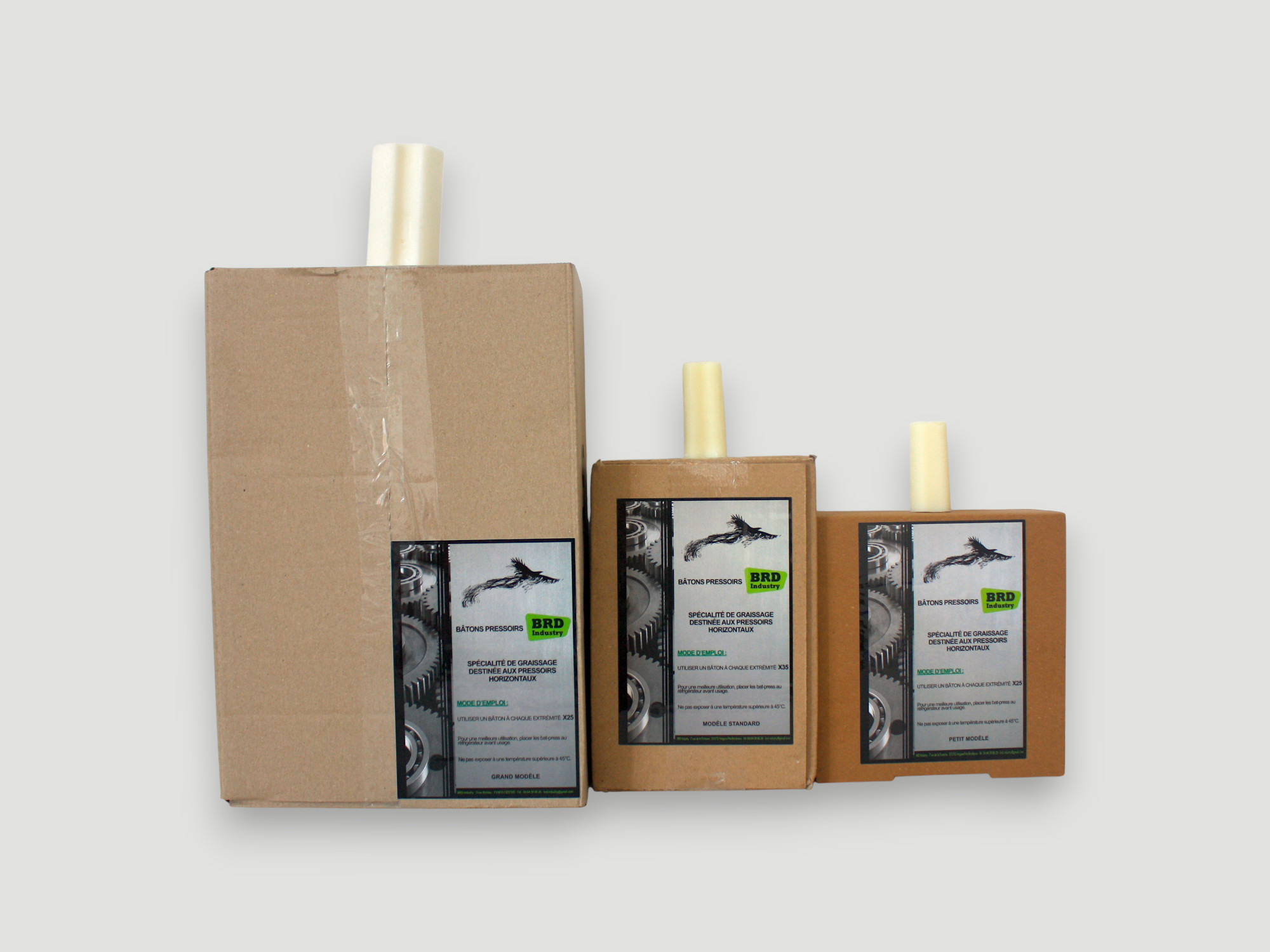 Bâtons de graisse pour pressoir