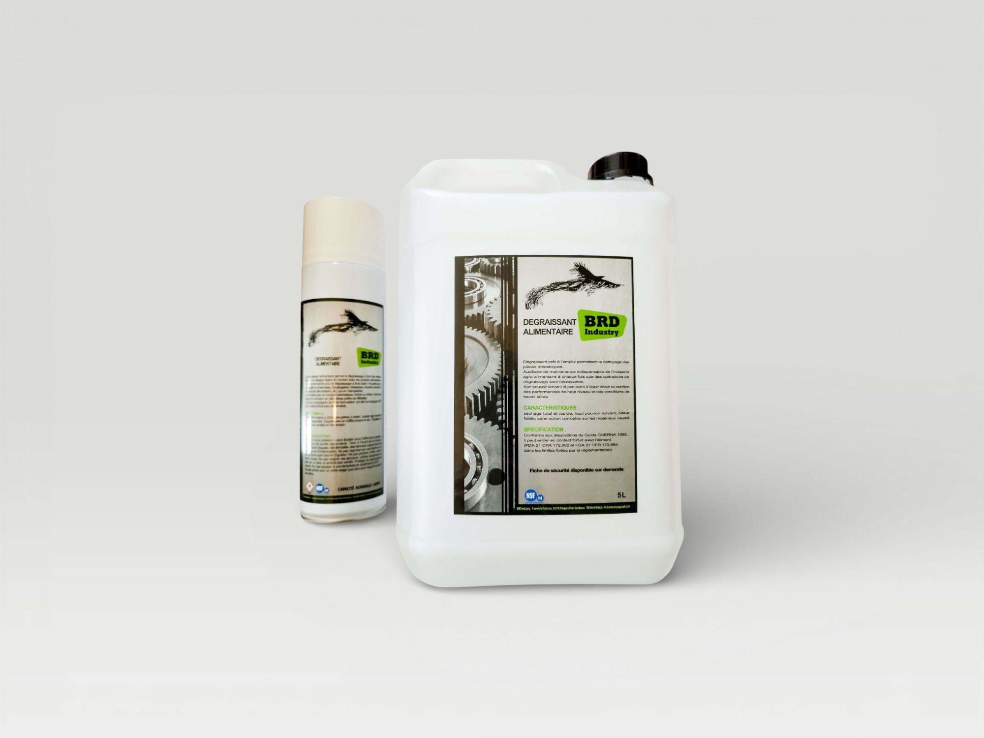 Dégraissants alimentaire