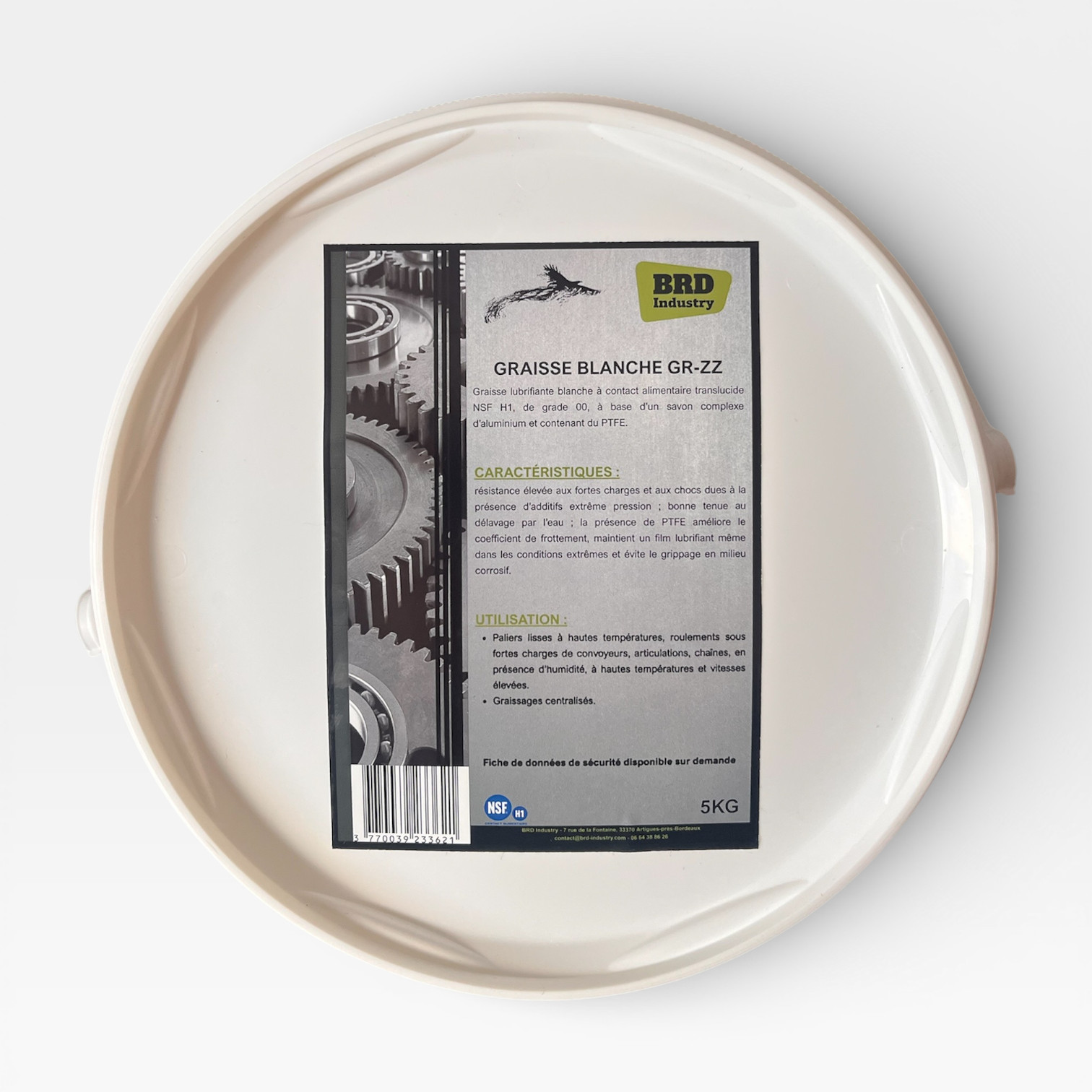 Graisse alimentaire grade 00