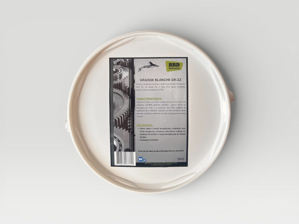 Graisse alimentaire ZZ de grade 00