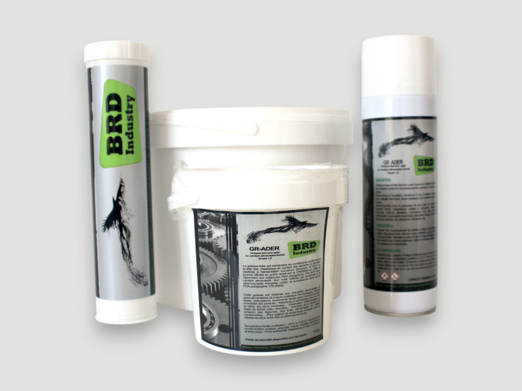 Graisse à contact alimentaire blanche ADER de grade 1