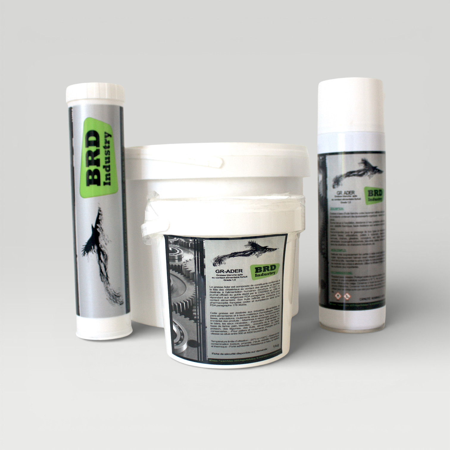 Graisse à contact alimentaire blanche ADER de grade 1