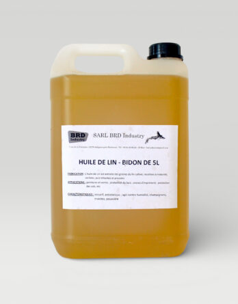 Huile de lin – Bidon de 5L